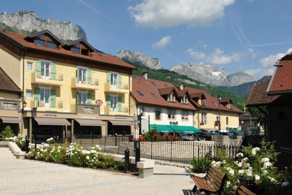 Charmant Appartement Lac D'Annecy / Ski - 6 Pers Menthon-Saint-Bernard Bagian luar foto